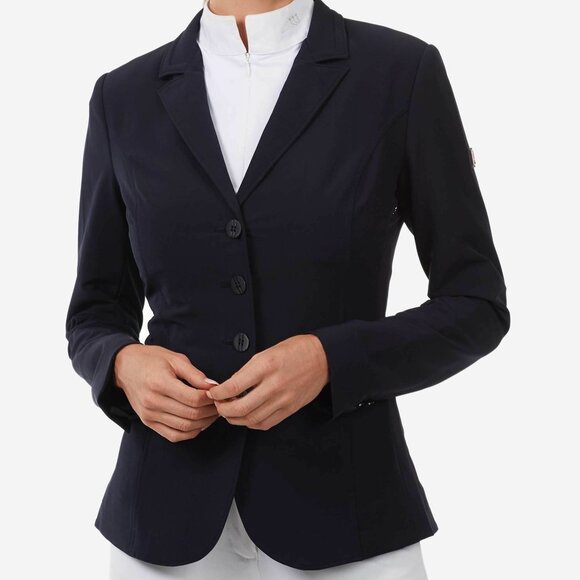 NWT Equiline Navy Halite Show Coat - Size 44